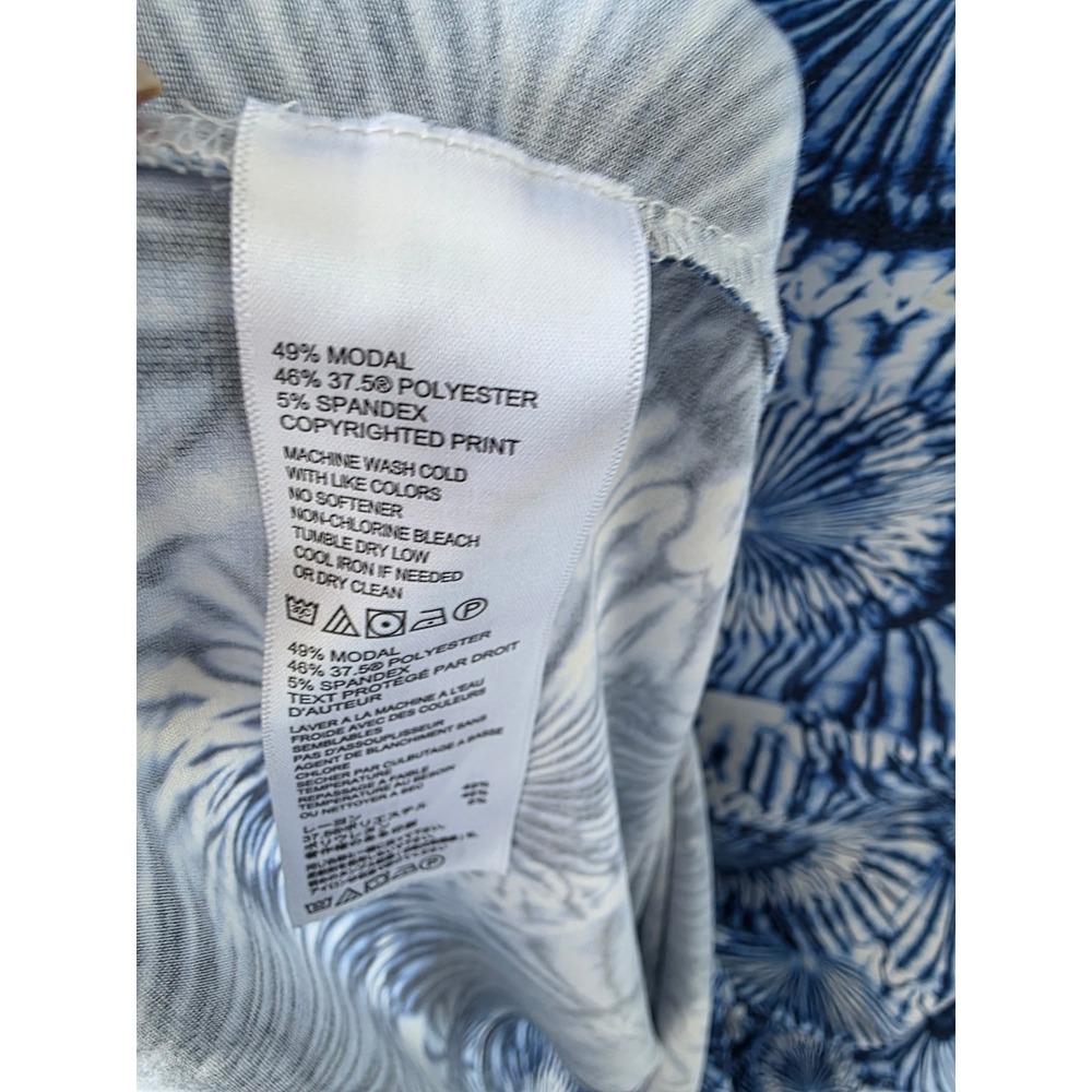 Tommy Bahama IslandZone Dress XL Sand Peso Resort Coastal Sleeveless Tie Dye EUC - Picture 6 of 11